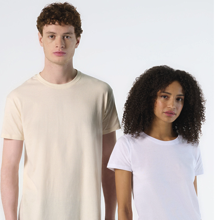 Regent Unisex T-Shirt 150 Grey Melange Model