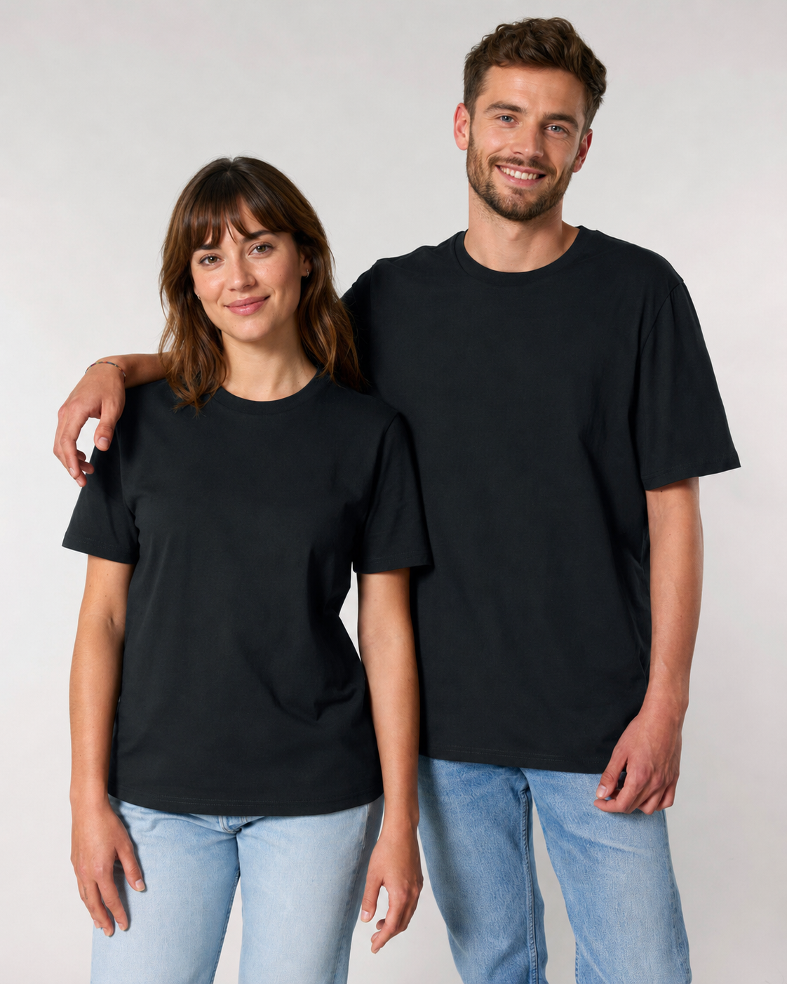 Creator 2.0 – Premium Unisex-T-Shirt, Bio-Baumwolle Black Model
