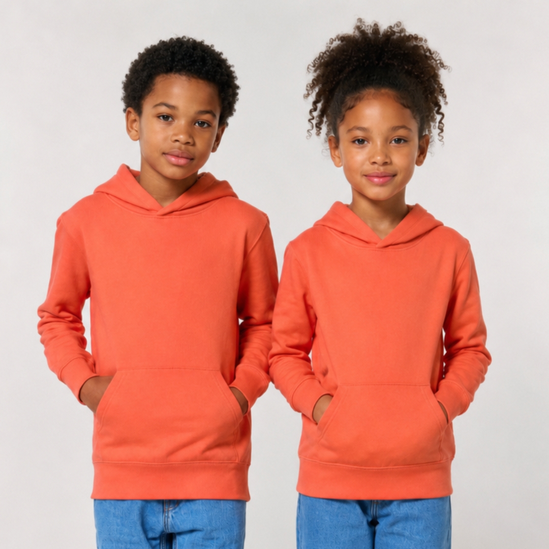 Mini Cruiser 2.0 – Kids Hoodie, Premium Bio-Baumwolle Blue soul Model